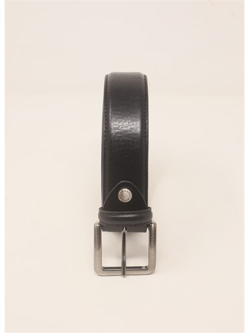 Cintura in pelle nera unisex Da Costanzo | CINTURAPELLELAVNERA
